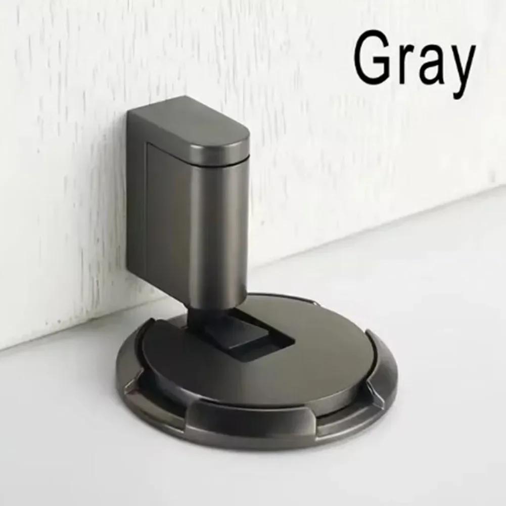 Invisible Magnetic Door Stopper Punch-free Windproof Door Stop Anti-Collision Door Suction Household Door Stopper Hardware