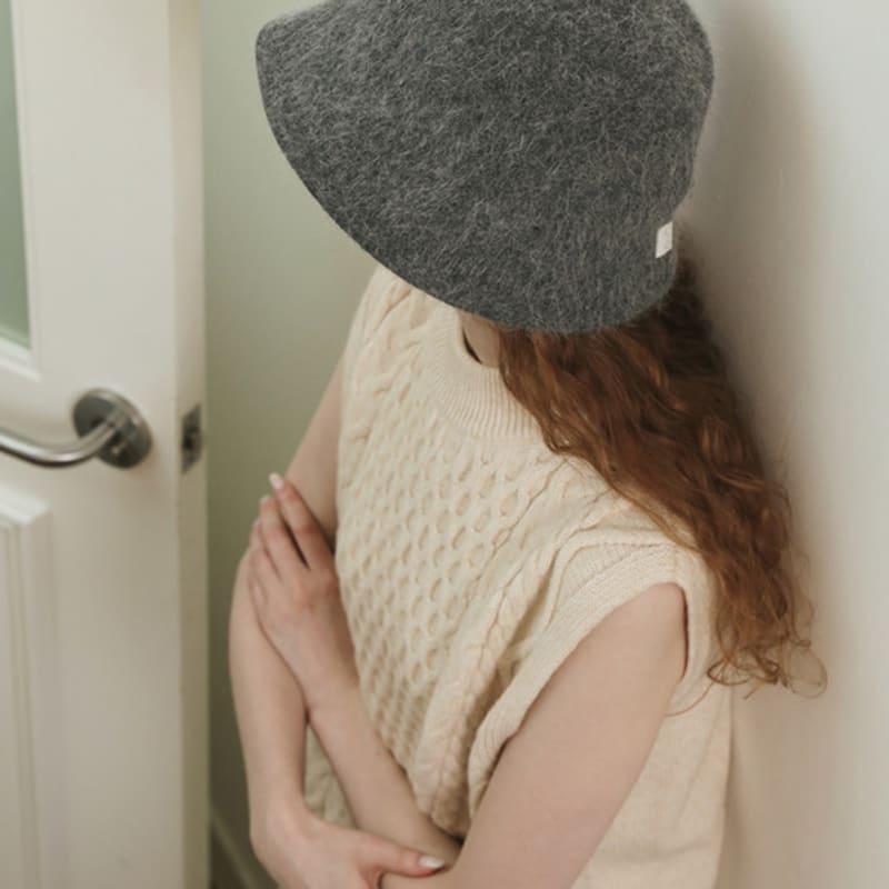 Pălărie bucket angora Marchen Candy_6 culori