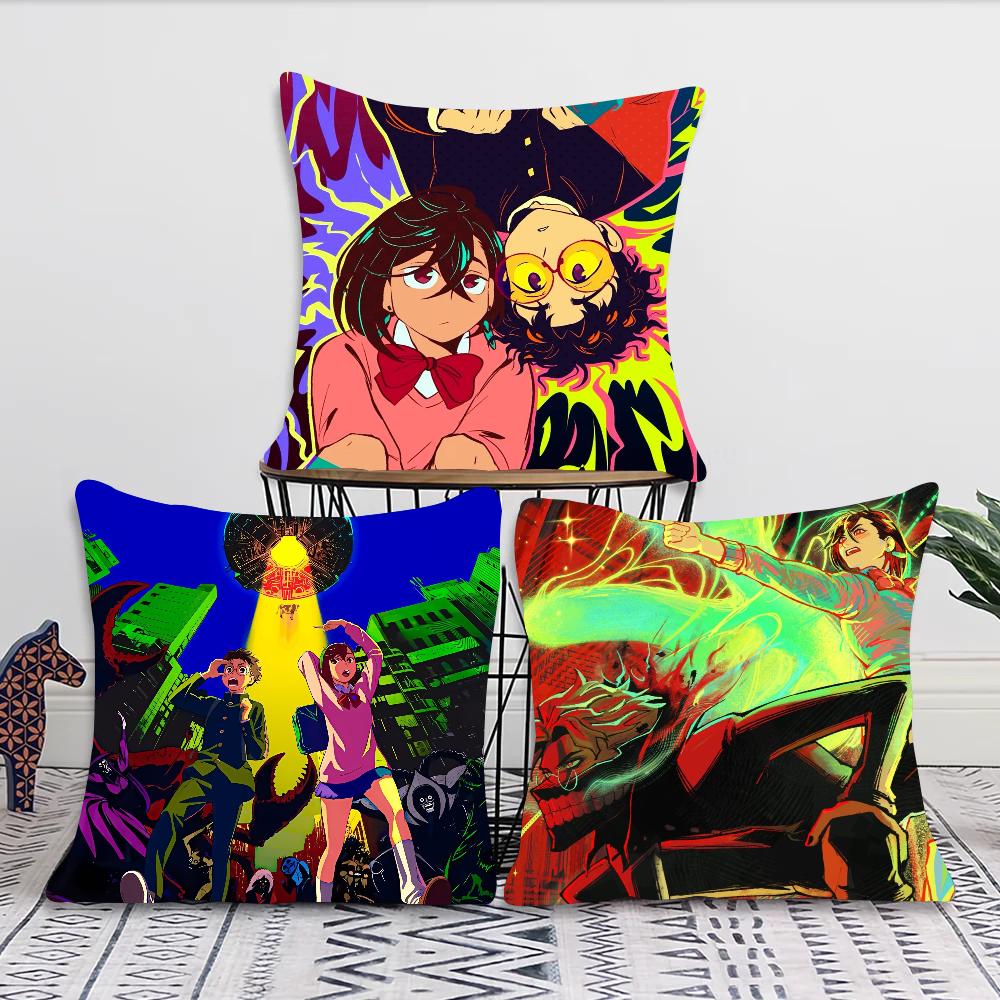Anime Dandadan Ken Takakura B Pillow Case Square Pillow Bedroom Sofa Leisure Comfort Cushion Car Living Room Home Decoration