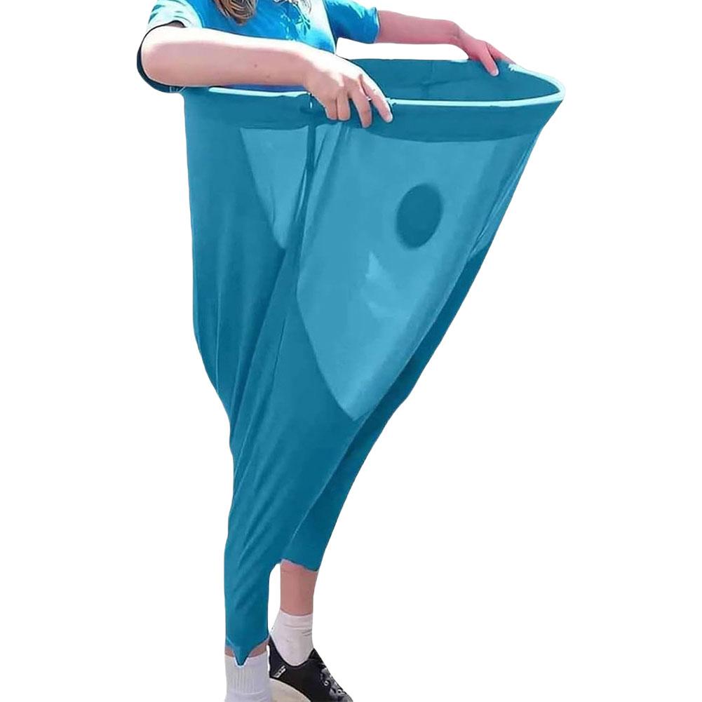 Granny Pants Yard Game Set with 2 Bouncy Balls and 1 Air Pump Field Family Reunion Game Throwing Toys for Kids and Adults