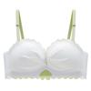 No steel ring, thickened, gathered and closed breast adjustment type, anti-sagging thin strapless bra set.