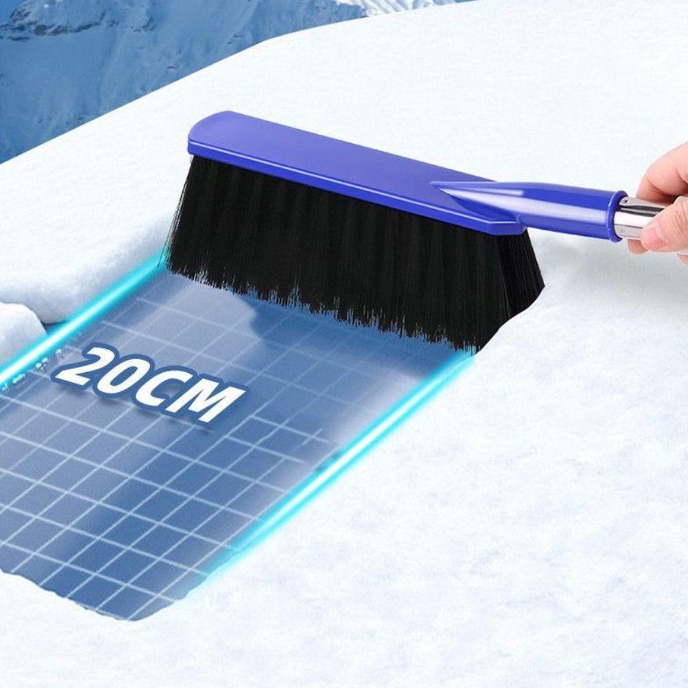 Hocheffiziente Auto-Schneeschaufel Abnehmbarer Auto-Fenster-Schneereiniger Tragbare Auto-Schneebürste