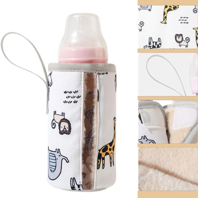 Baby-Flaschenwärmer-Hülle Babyflaschen-Isolierhülle Milchflaschenschutz Flaschen Warmhaltehülle Waschbar