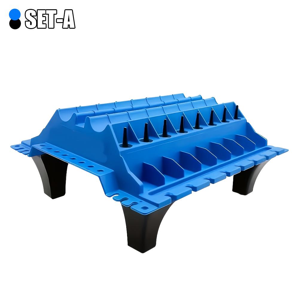 Car Engine Parts Storage Platform Cylinder Head Bolt, Valve Rocker Arm, And Spring Organizing Bracket Engine Parts Storage Table SET-A