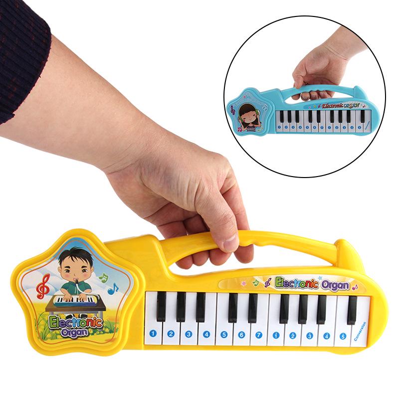 Musikinstrumente für Kinder Elektronisches Klavierspielzeug Elektronische Orgel Anfänger Mädchen Frühe Bildung Musik Erleuchtung Instrumente