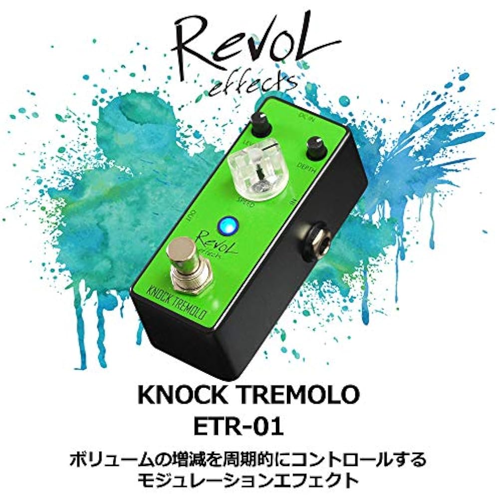 Revol Effects Revol Effects Effector Tremolo Knock Tremolo ETR-01