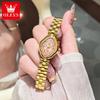 OLEVS Gold Woman Watch Fashion Waterproof Luminous Original Quartz Watch for Women Fashion Elegant Ladies Watches