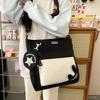 Versatile girl messenger bag women's new small fresh junior high school class commuter bag large capacity shoulder bag large capacity