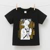 Jujutsu Kaisen Nanami Anime Print Cotton T Shirt for Boys Girls Kids Short Sleeve Top Soft Casual Tee Summer