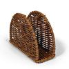 Creative Vertical Napkin Dispenser Rustic Style Tissue Storage Rack  Home Decoration