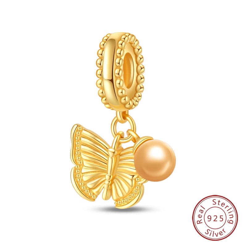 Nightglow Star Moon Pendants Fit Qikaola Bracelets Copper Creative Garden Mushroom Snail Clover Charms Diy Jewelry