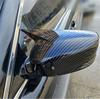 Carbon Fiber Look OX Horn Rear View Side Mirror Cover Trim For Honda Accord 2008