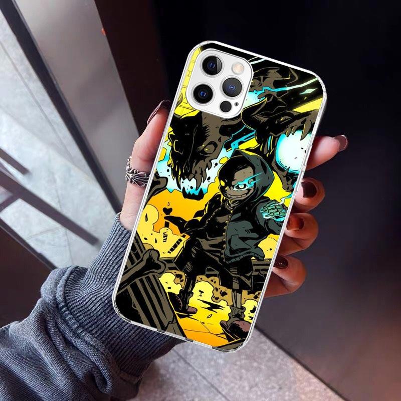 Undertale Papyrus Sans Doggo Phone Case For iPhone 17 Air 16 15 Pro Max 14 Plus 13 Mini 12 11 Cover 7 8 SE Silicone Shell Print
