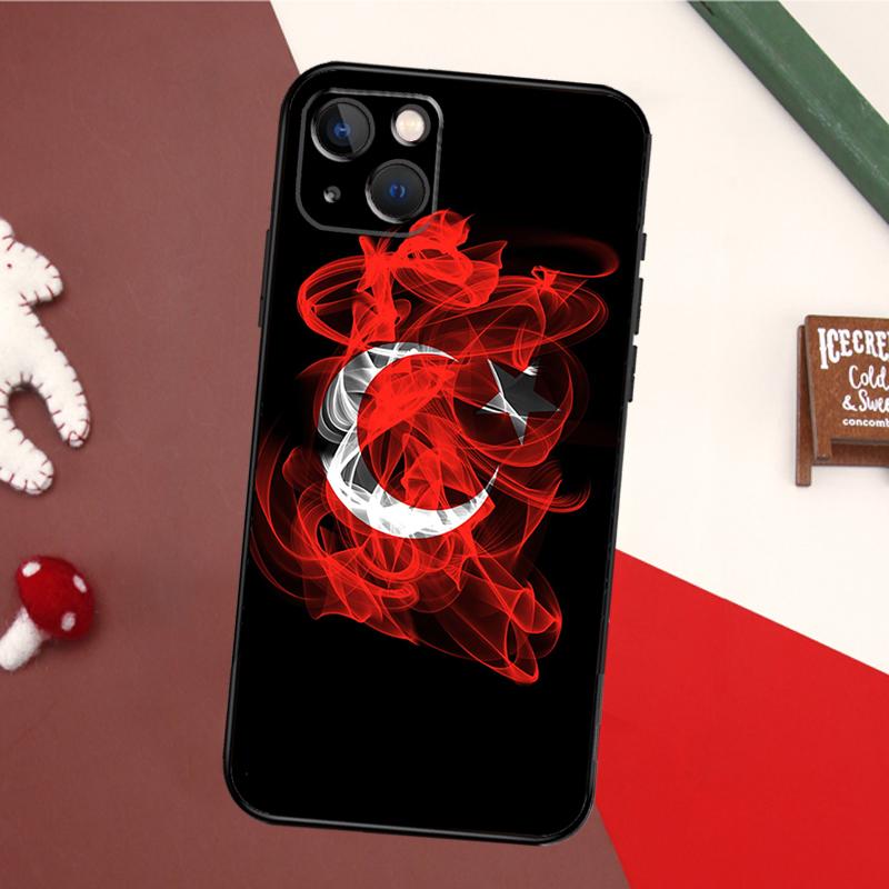 Turkey Turkish Flag Case For iPhone 14 Pro Max 16 15 11 12 13 17 Pro Max mini 15 16 Plus 16e 17 Air Back Cover