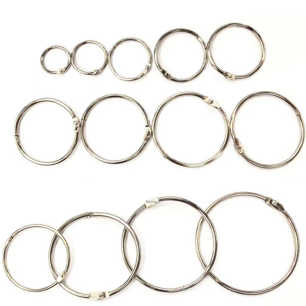 

Кольца для переплета из железа: Идеально подходит для открыток, книг и поделок