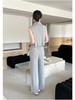 2026 Summer High-End Miyake Pleated Soft Breathable Straight-Leg Pants
