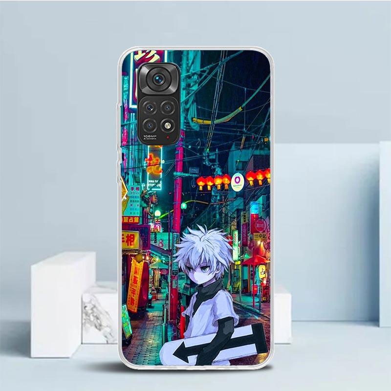 HunterX Killua Handyhülle Für Xiaomi Redmi Note 15 14 14S 13 12S 12 Pro Plus 11S 11 11T 11E 10S 10 + Weiche TPU-Rückseite Redmi N