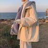 Men's Trendy Casual Waterproof Hooded Jacket - Autumn Mountain System, Loose Fit, Large Pockets, Solid Color.