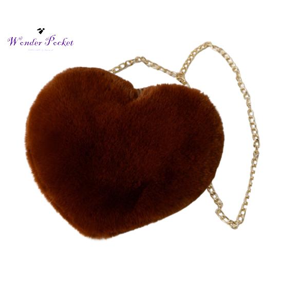 Užitečná dámská kabelka Pohodlná plyšová multifunkční