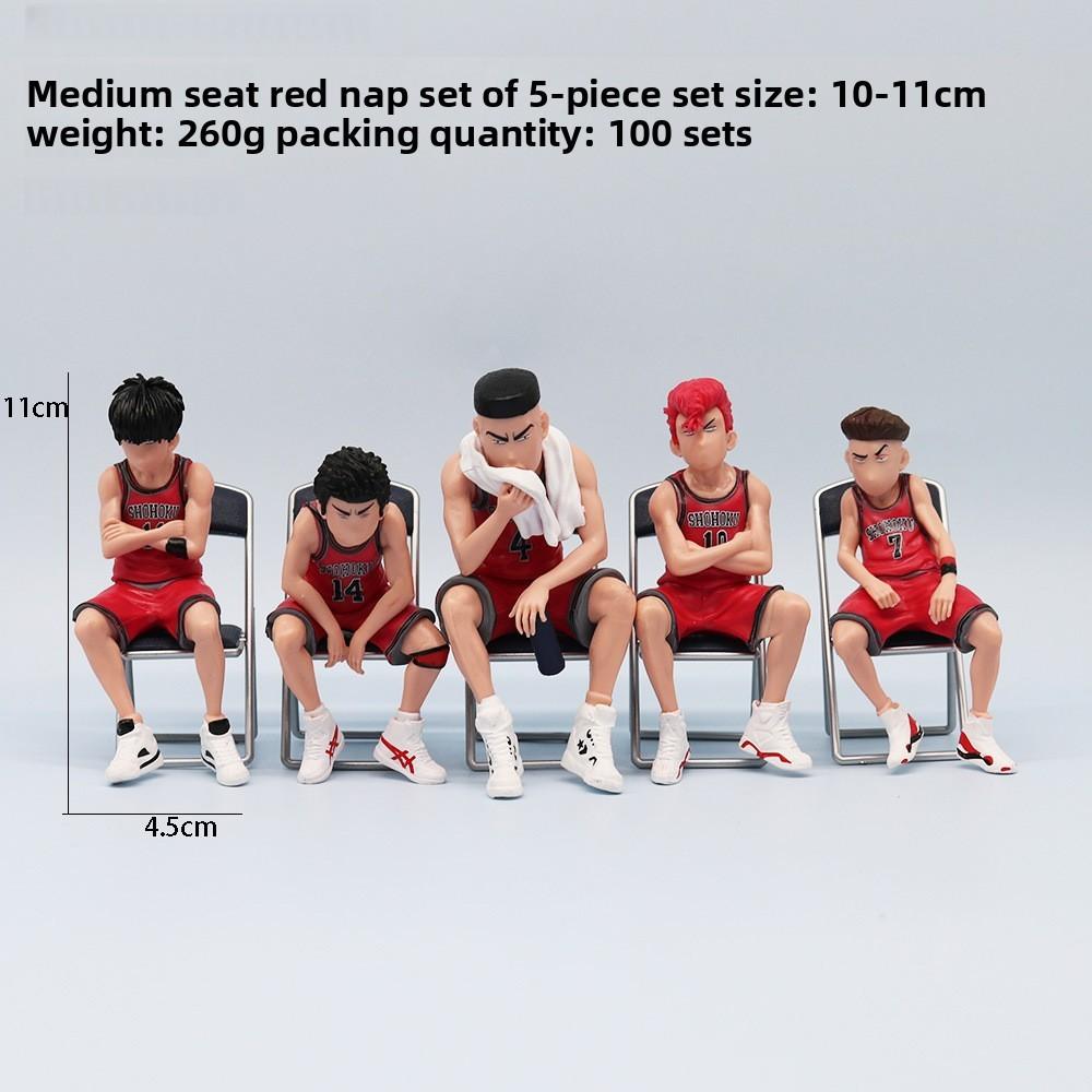 Slam Rukawa Dunk Kaede Pvc Team Member Figures For Home Decor Collectibles Fans