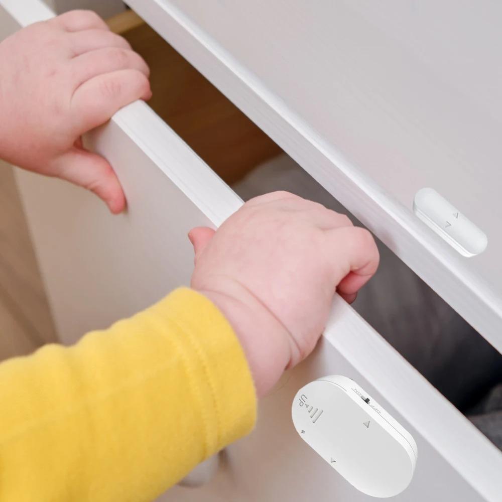 Magnetic Sensor Door Window Alarm Door Wireless Security System  For Home Garage Apartment and More