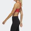 Adidas Contrast Three-Stripe Sports Bra Women Underwear Glory-Red FL2054