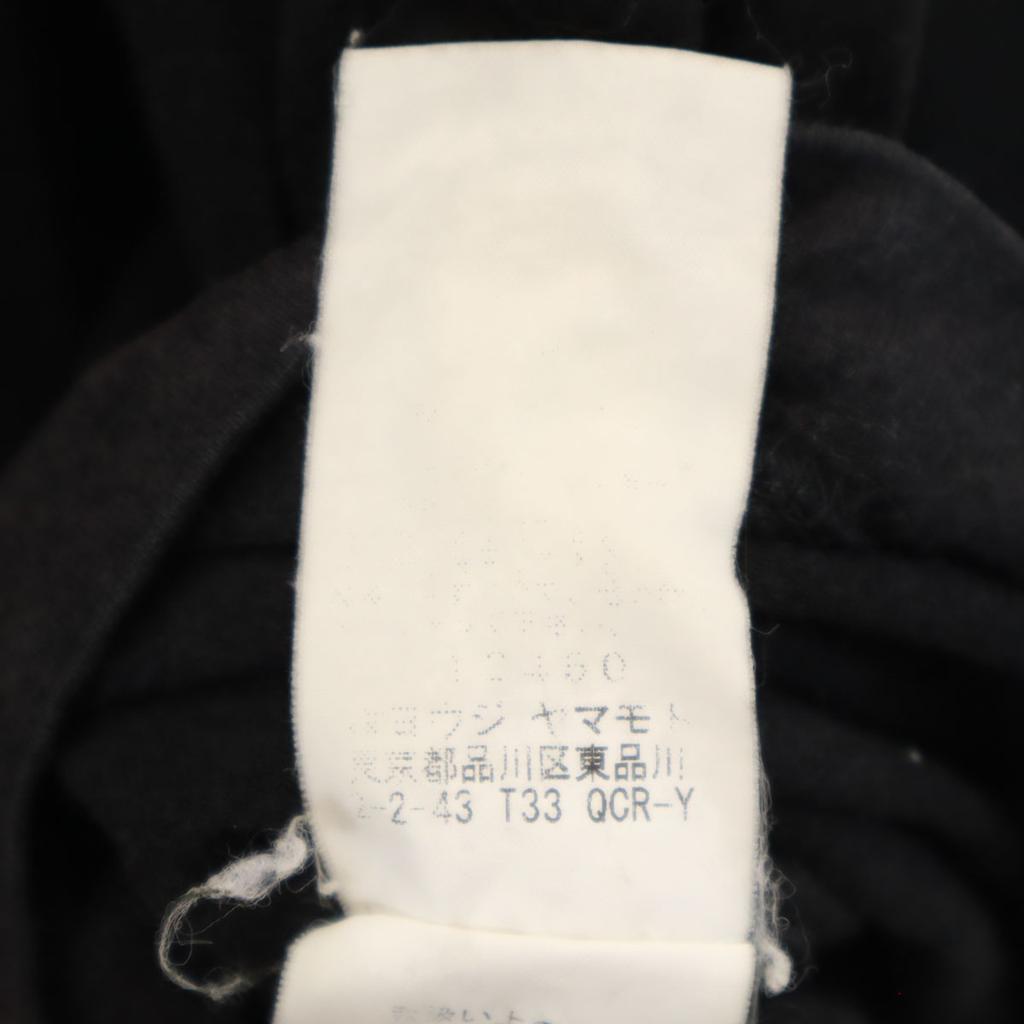 S'YTE Five-quarter sleeve long Cut 3 black Youji Yamamoto Women Used