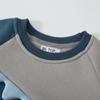 Neuer Jungen-Cartoon-Pullover: Herbst/Winter Polarfleece Color-Block Pullover