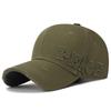 Korean Style Ripped Edge Baseball Cap with Patch Letters - Versatile Duckbill Hat for Women