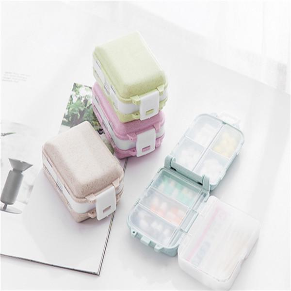 Buy Travel Drug Pill Box Folding Vitamin Medicine Organizer Container