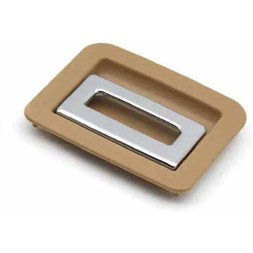 Fit for Porsche Cayenne 7P5 2011-2016 Car Rear Trunk Tail Bottom Push Plate Mat Floor Carpet Handle Replacement (Beige)