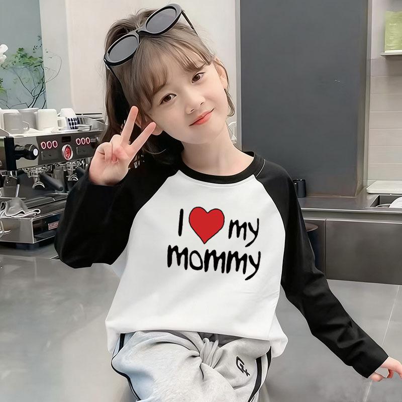 Children's Cotton Long Sleeve Cartoon T-Shirt - Boys & Girls Stylish Base Layer for Spring & Autumn