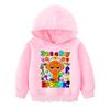 Fall New Arrivals Kids Hoodie Sprunki Childrens Pullover Hoodie Incredibox HD Print Age 4-14 Breathable Polyester Boys Girls Anime Sweatshirts