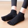 Yoga Dance Thicken Cotton Harajuku Non-Slip Sports Fitness Socks Five Finger Socks Women Hosiery