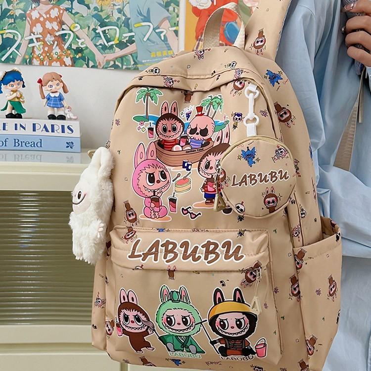 School Bag Cartoon Student New Student Backpack Large Capacity Backpack Primary and Secondary School Students