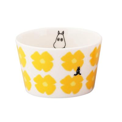 Moomin Kukatt Diameter X Height a Perfect Gift for Any Tableware 8.8cm Bowl, 8.5cm 5.5cm (200ml) - Yellow, Collection. MM10001-352
