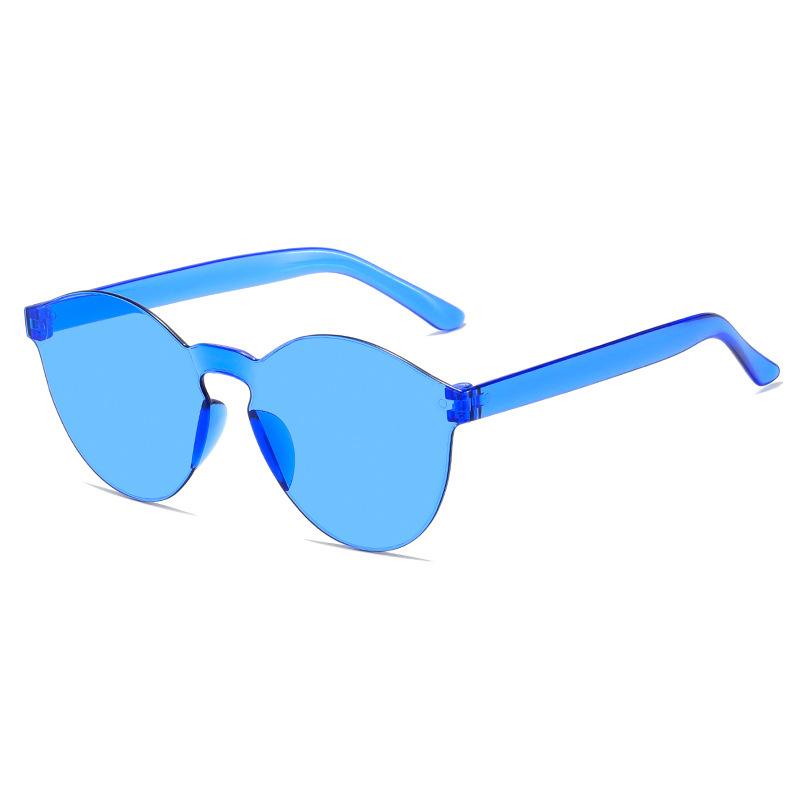 Fashionable New Trend Tiktok Sunglasses Female Travel Disco Funny Anti Ultraviolet Net Red Sunshade Glasses For Male