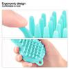 Body Bath Brush Soft Silicone Double Sided Exfoliates Dead Skin Promote Circulation Shower Massage Brush