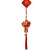 Creative Spring Festival Decoration Pendant Reusable New Year Ornaments Red Lantern String  Home
