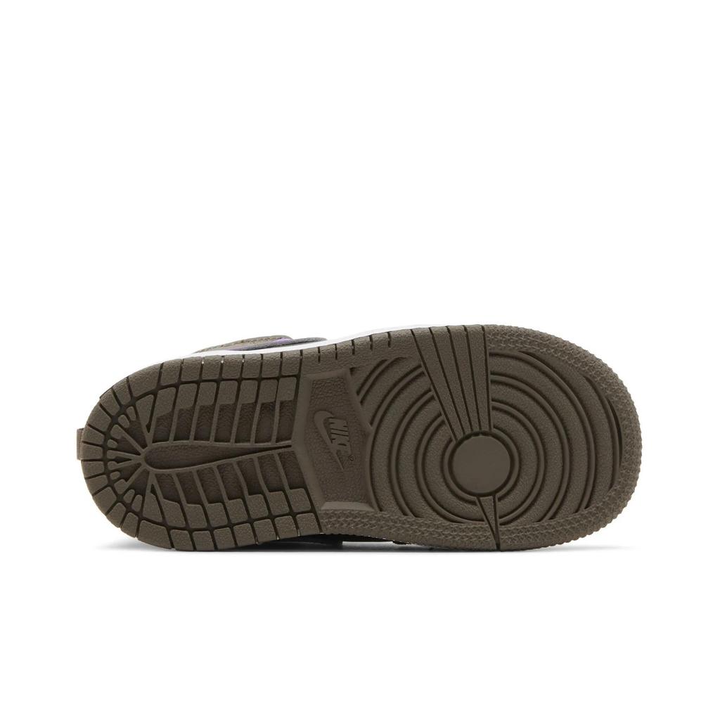 Air Jordan 1 Mid Toddler 'Palomino' (Unisex) Palomino / Wild Berry / White Toddler Shoes DQ8425 215