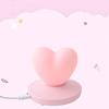 LED Touch Control Table Lamp USB Rechargable Girl Modeling Lamp Energy Saving Romantic Love Heart Sh