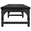 Monitor Stand Black Oak Effect 105 X 23 X 15.5 Cm