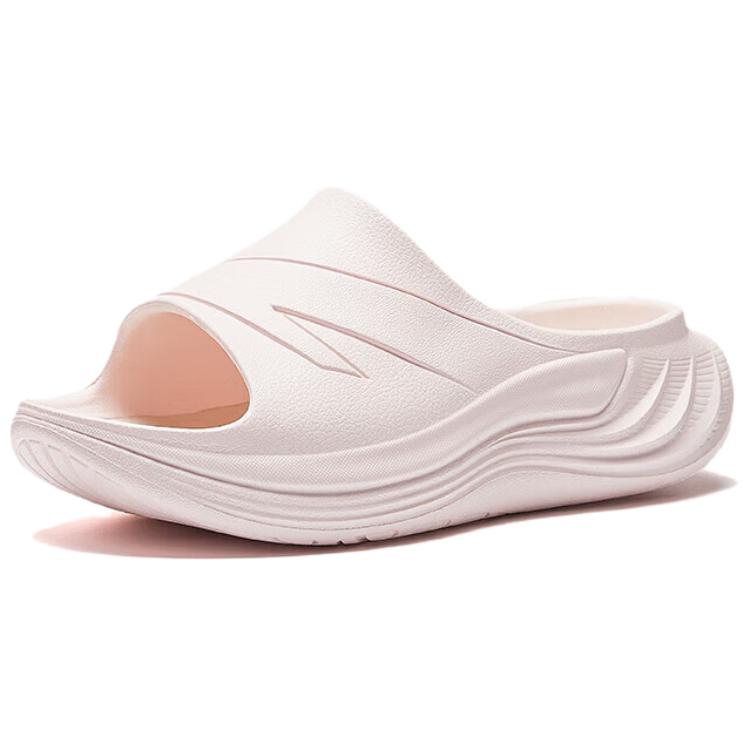 Anta Trendy Comfortable Versatile Non-Slip Wear-Resistant Slide Sandals Women Footwear Pink 122538528-2