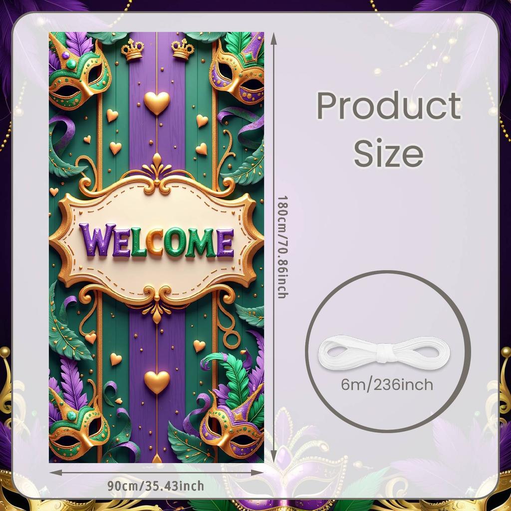 Feather Display King Cake Welcome Display Crawfish Backdrop Festive Decor King Cake Backdrop For Holiday Decor Carnival Festival