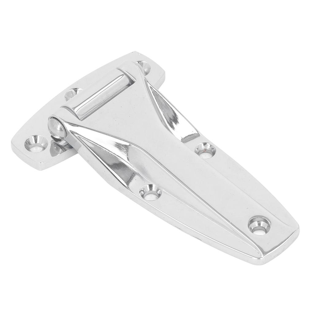 T Hinge Soft Close Tee Hinge Zinc Alloy T Strap Hinge Replacement for Toolbox Car Door Black