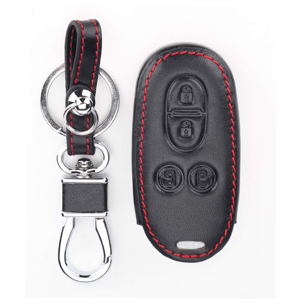 BKY Suzuki Exclusive Leather Smart Key Case Wagon R MR