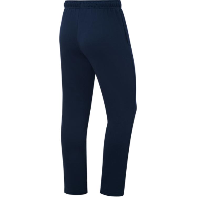 Li Ning Fitness Series Straight Leg Mid Waist Casual Knitted Sports Pants Men bottoms Deep-Navy-Blue AKLUA75-4
