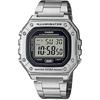 CASIO Standard Digital Klokke W-218HD-1AV Herre Billig Casio Chipkashi Metallarmbånd Sølv