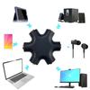 1Pcs 1 Male To 5 Female 3.5mm Audio Headphone Splitter  Portable Audio Accessory