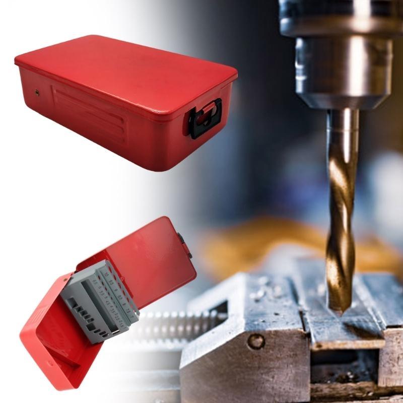 Hand  Drill Bit Index Case Drill Bit Storage for Fast & Accurate Size Selection